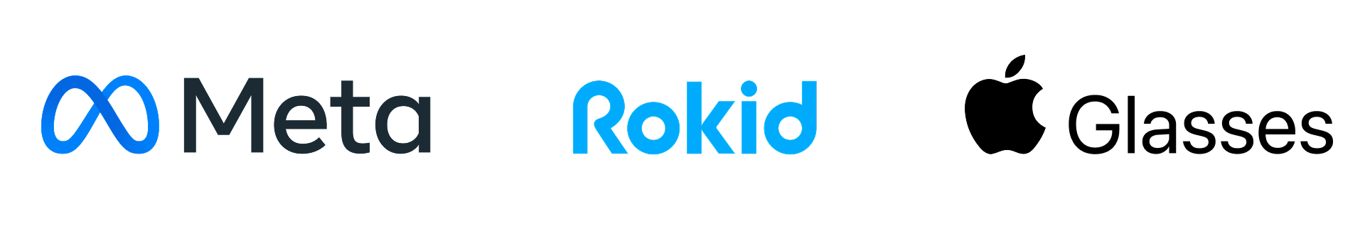Potential OS providers: Meta, Rokid, and Apple